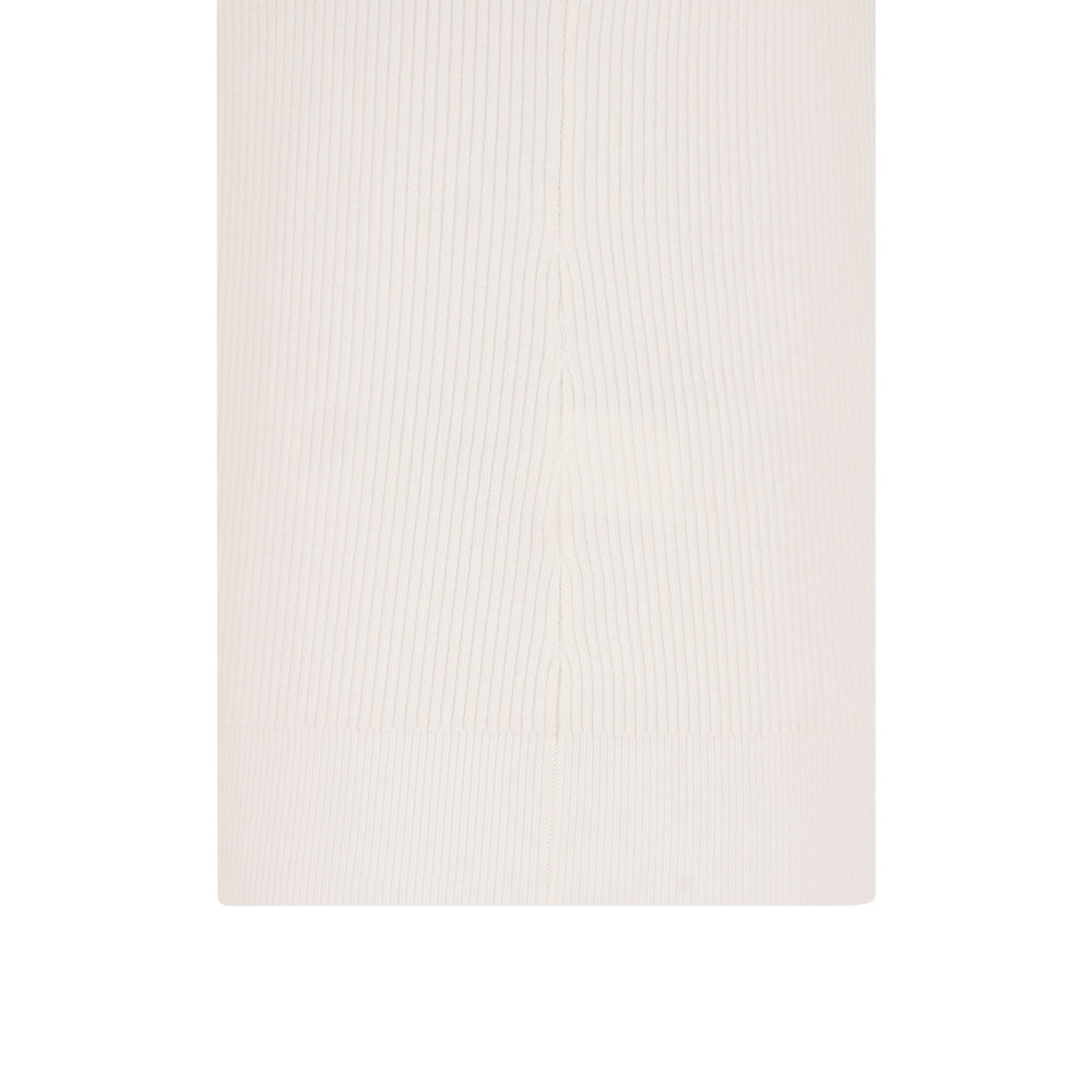 Castelbajac Women's Embroidered Pointed High-Neck Sweater - White