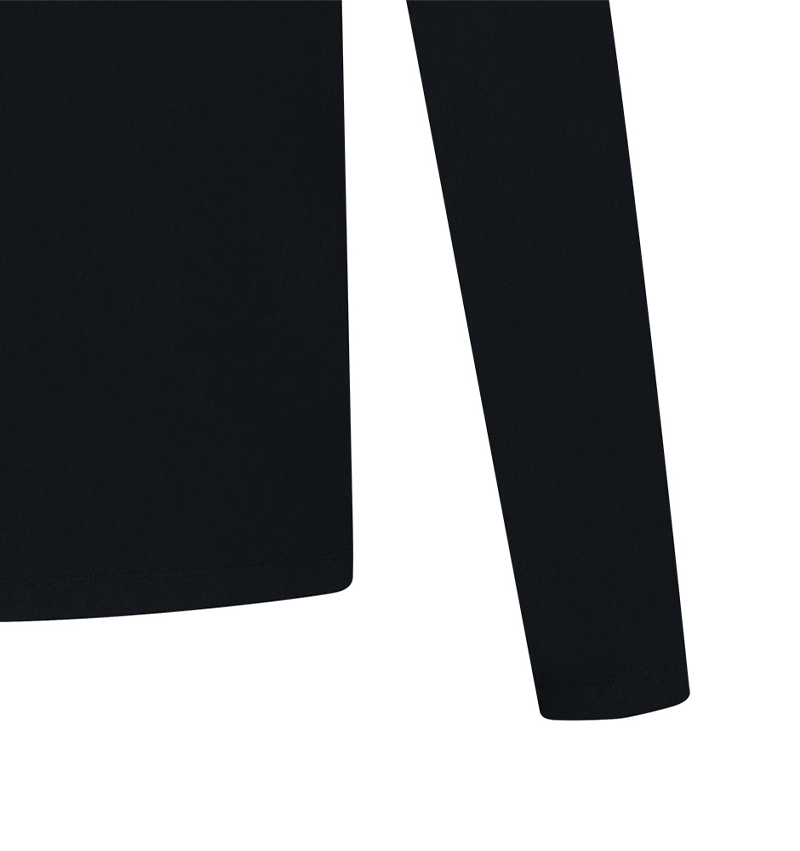 Castelbajac Men's Embroidered Point Basic Collar T-Shirt - Black