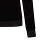 Castelbajac Women's Black Line Symbol Embroidered Velvet Man-to-Man T-Shirt - Black