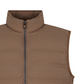 Castelbajac Men's Lightweight Duck Down Padded Vest - Brown