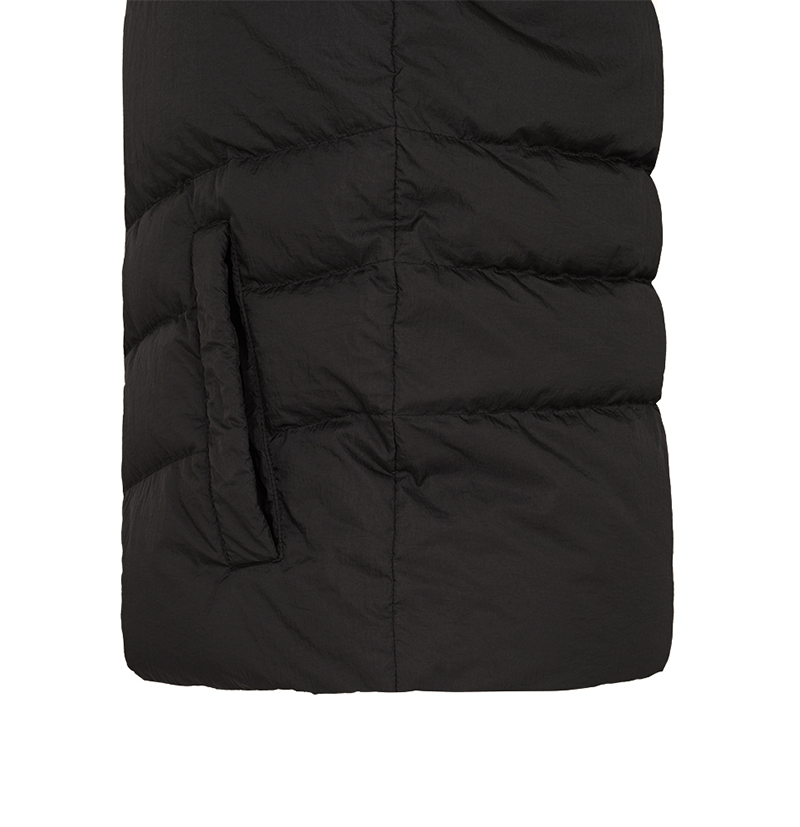 Castelbajac Men's Detachable Hooded Duck Down Vest - Black