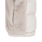Castelbajac Women's Fur Duck Down Padded Vest - Grey