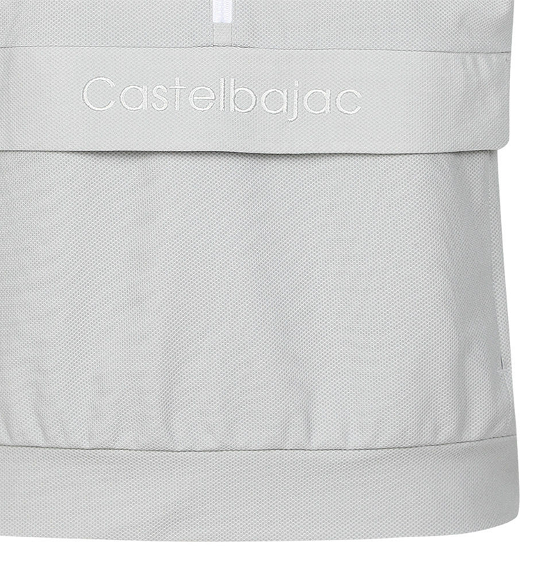 Castelbajac Women's Half-Zip Sleeveless Hooded T-Shirt - 2 Colors