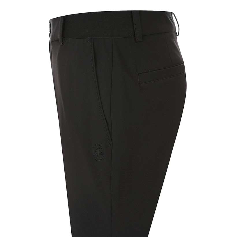 Castelbajac Men's Side Band Standard Pants - Black