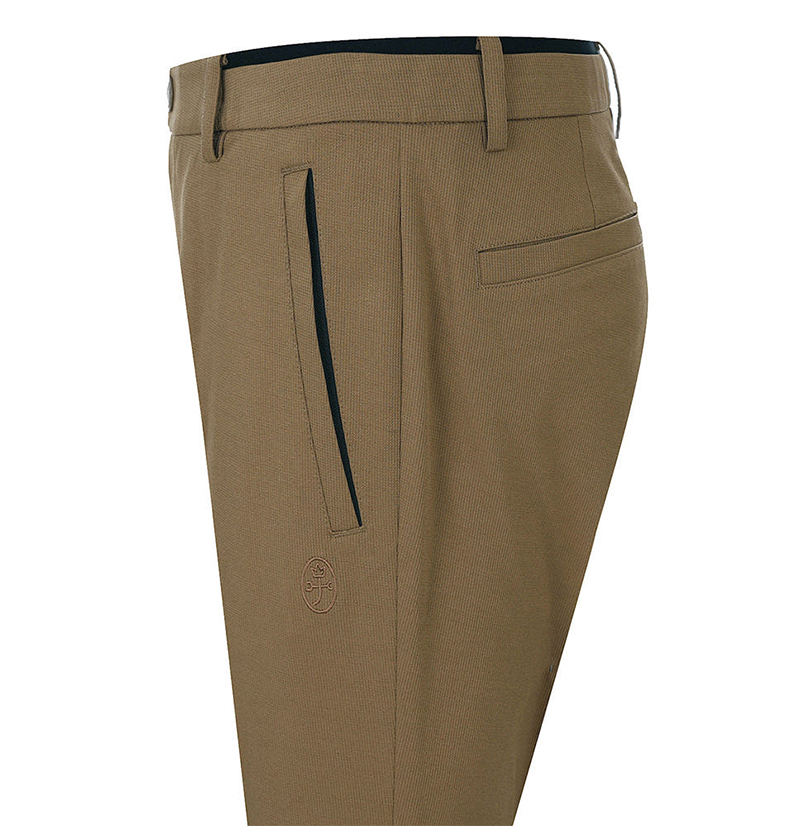 Castelbajac Men's Tricot Waffle Knit Pants - 2 Colors