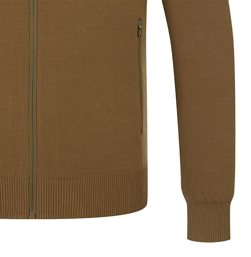 Castelbajac Men's Logo Zip-up Knit Cardigan - 2 Colors