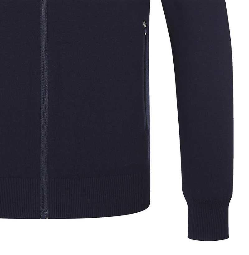 Castelbajac Men's Logo Zip-up Knit Cardigan - 2 Colors