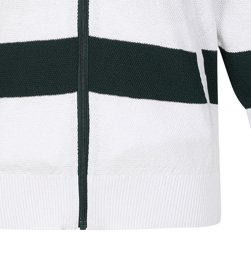 Castelbajac Women's Striped Hooded Zip-Up Knit Cardigan - 2 Colors