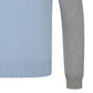 Castelbajac Men's Reverse Color Block Collar Knit - 2 Colors