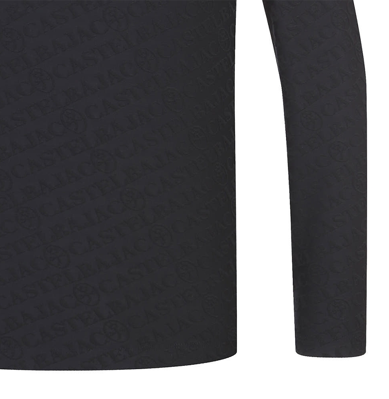 Castelbajac Men's Jacquard High-Neck T-Shirt - 2 Colors