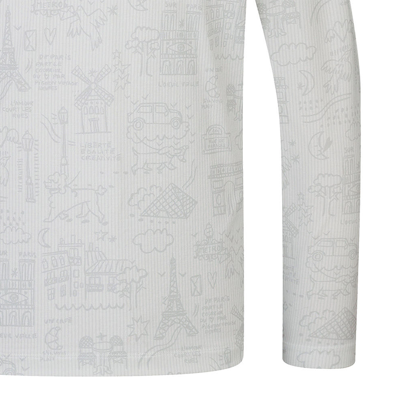 Castelbajac Men's Printed Collared T-shirt - 2 Colors