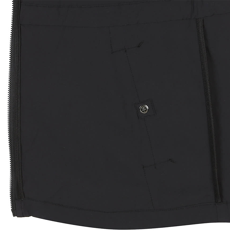 Castelbajac Women's Detachable Hooded Zip-Up Vest - Black