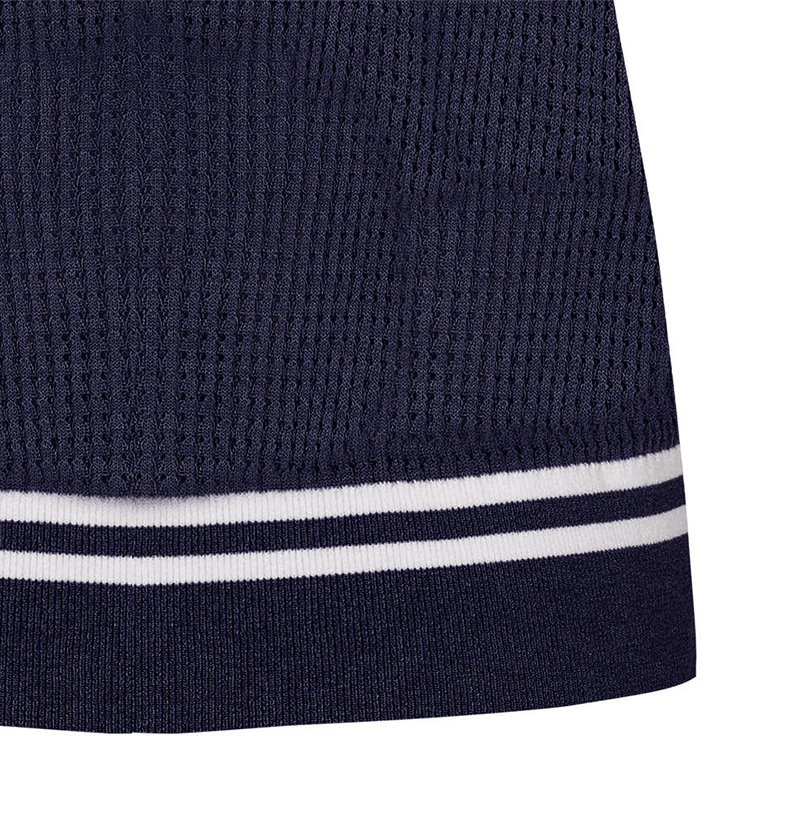 Castelbajac Women's Open Vest with Curly Knit - 2 Colors