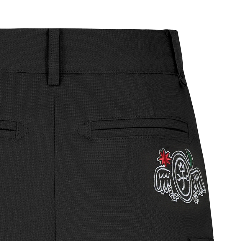 Castelbajac Women's Cotton Blend Casual Culottes - Black