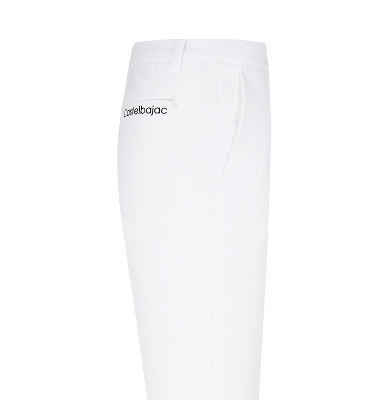Castelbajac Men's Doing Fit Basic Pants - White