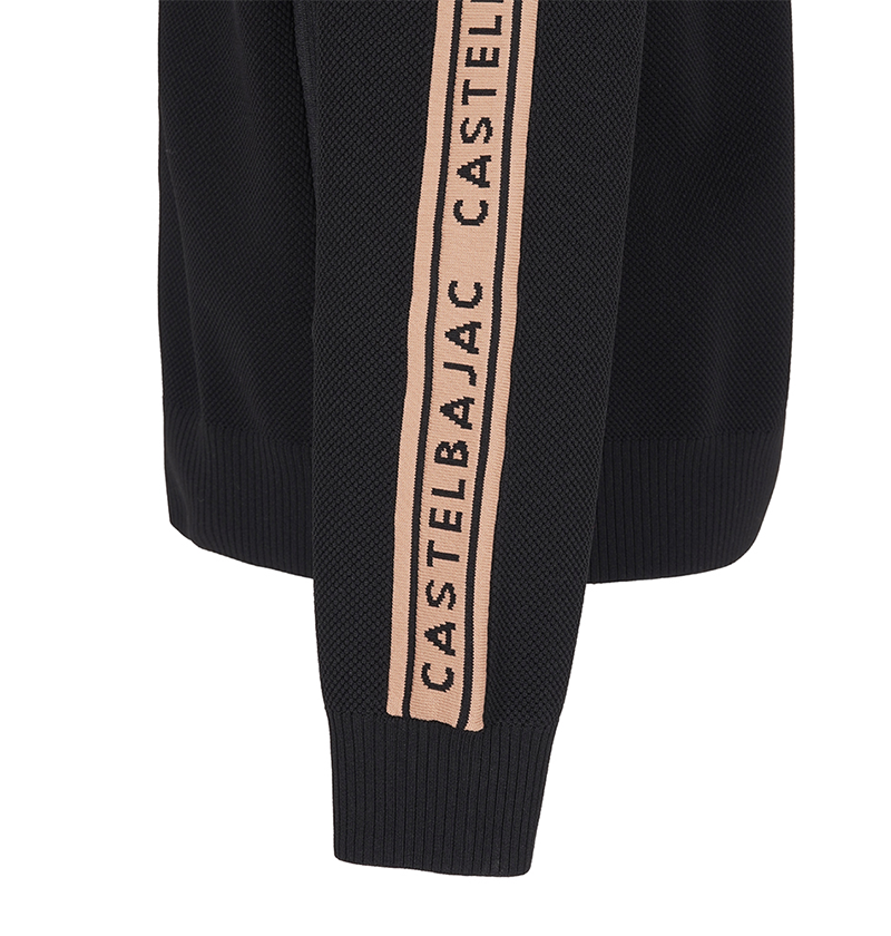 Castelbajac Men's Two-Tone Full-Zip Cardigan - Black