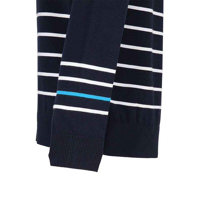 Castelbajac Men's Straight Round Knit - Navy