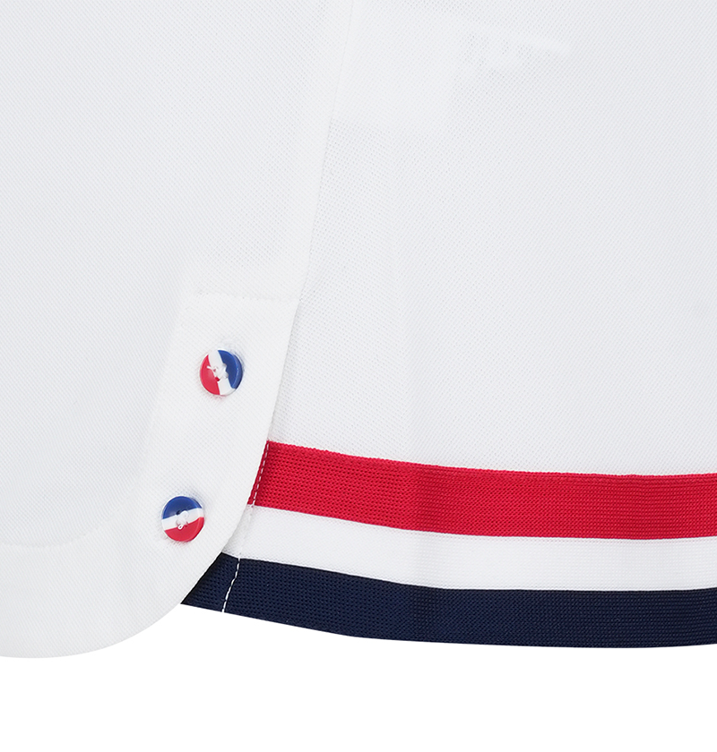 Castelbajac Women's Tricolor Eri Point T-Shirt - White