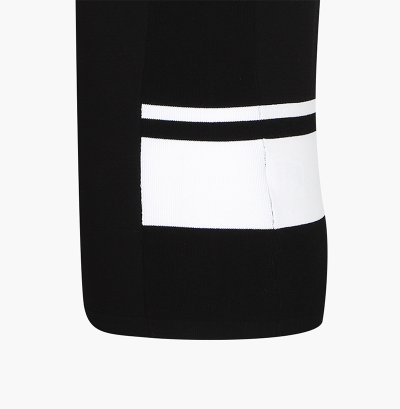 Castelbajac Women's 7/8 Sleeve Layered Pullover - Black