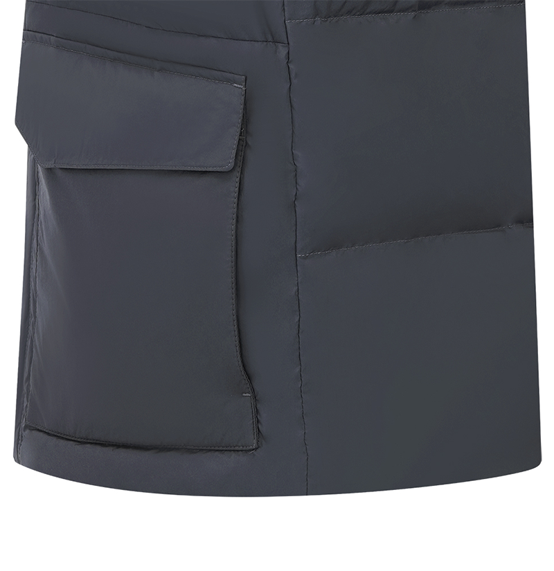 Castelbajac Men's Daily Heavy Down Jumper - Charcoal