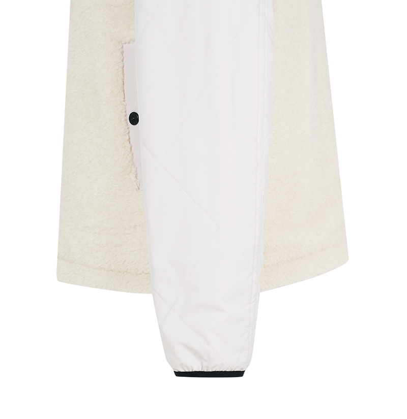 Castelbajac Men's Soft Fleece Padding - Ivory