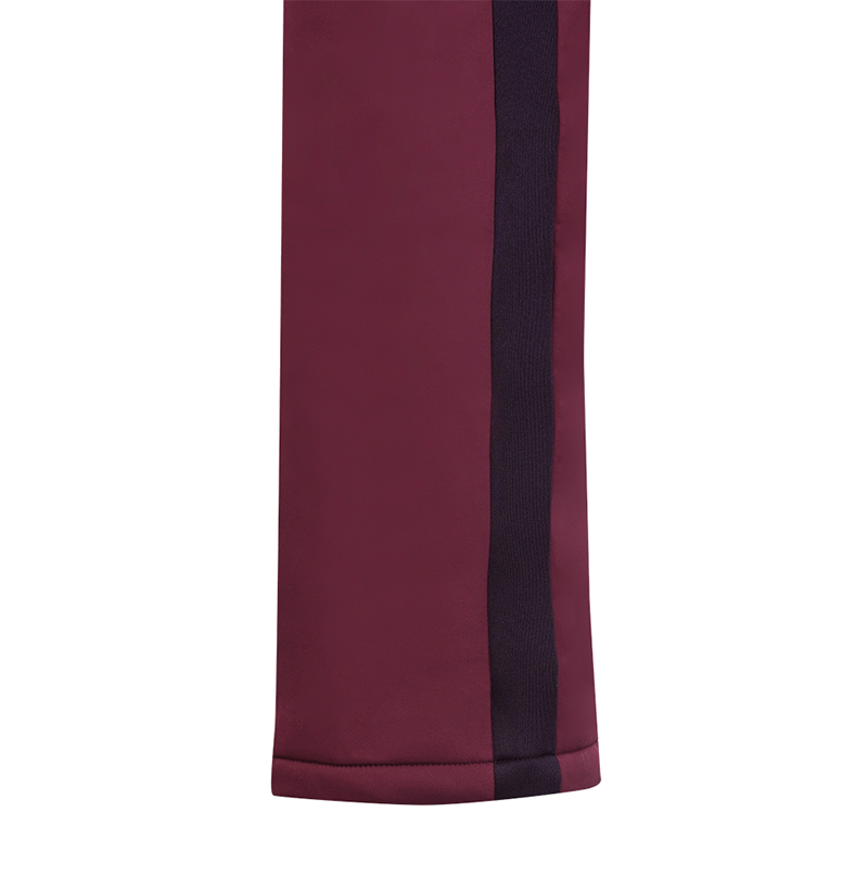 Castelbajac Women's Quilted Bootcut Down Pants - Wine