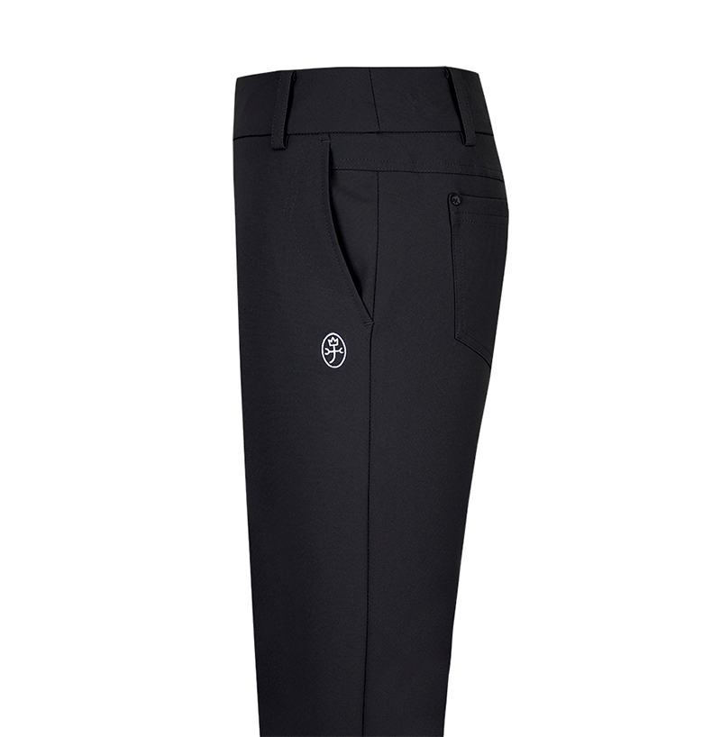 Castelbajac Women's Pocket Stitch Bootcut Pants - Black