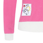 Castelbajac Women's Boucle Two-Color Hooded Sweater - Pink