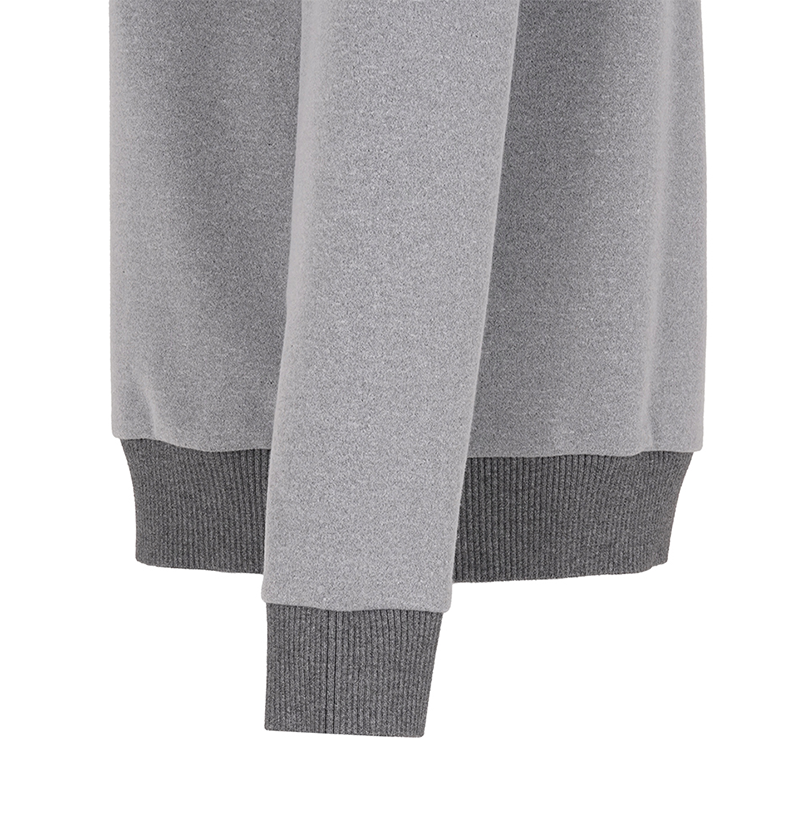 Castelbajac Men's Two-Tone Half-Zip Sweatshirt - M/Grey