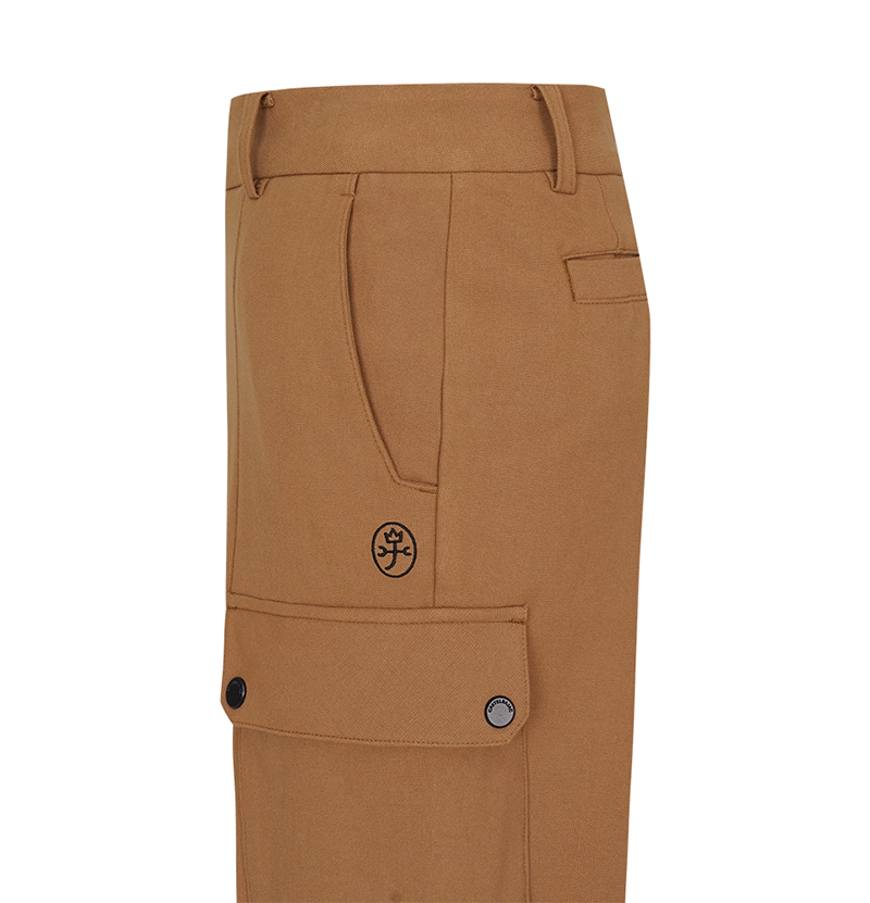 Castelbajac Men's Outpocket Straight-Fit Pants - Brown