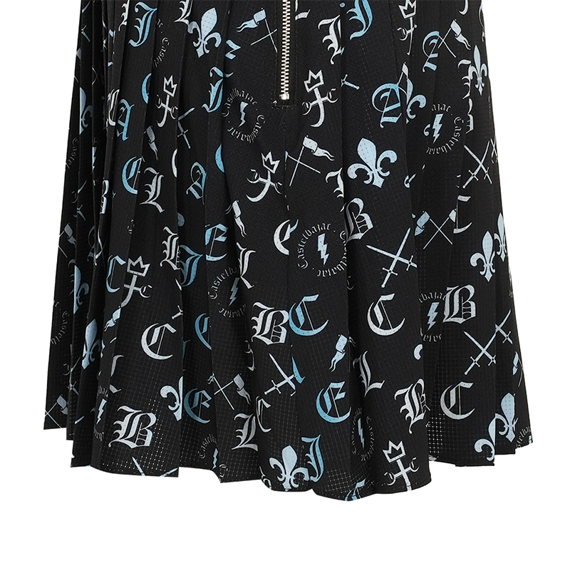 Castelbajac Women's Capsule Line Print Skirt - Black