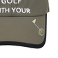 Castelbajac Men's Color Block Point Character Embroidery Ball Cap - Khaki
