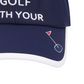 Castelbajac Men's Color Block Point Character Embroidery Ball Cap - Navy