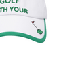 Castelbajac Men's Color Block Point Character Embroidery Ball Cap - White