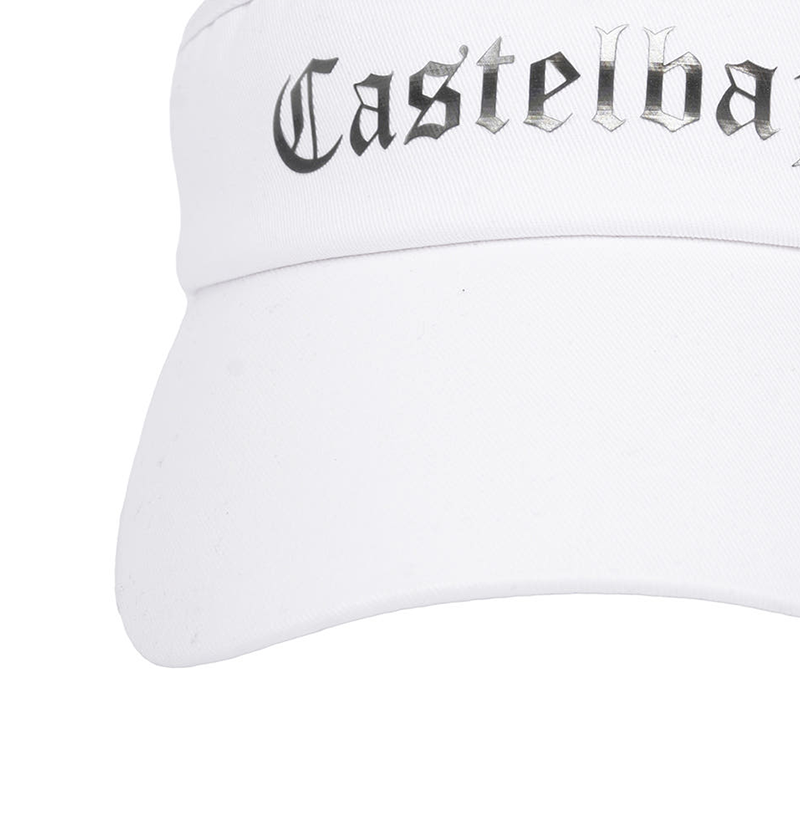 Castelbajac Men's Capsule Line Sun Cap - White