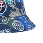 Castelbajac Women's Pattern Waterproof Bucket Hat - Navy