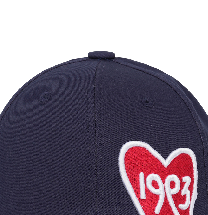 Castelbajac Women's Artwork Embroidery Point Ball Cap - Navy