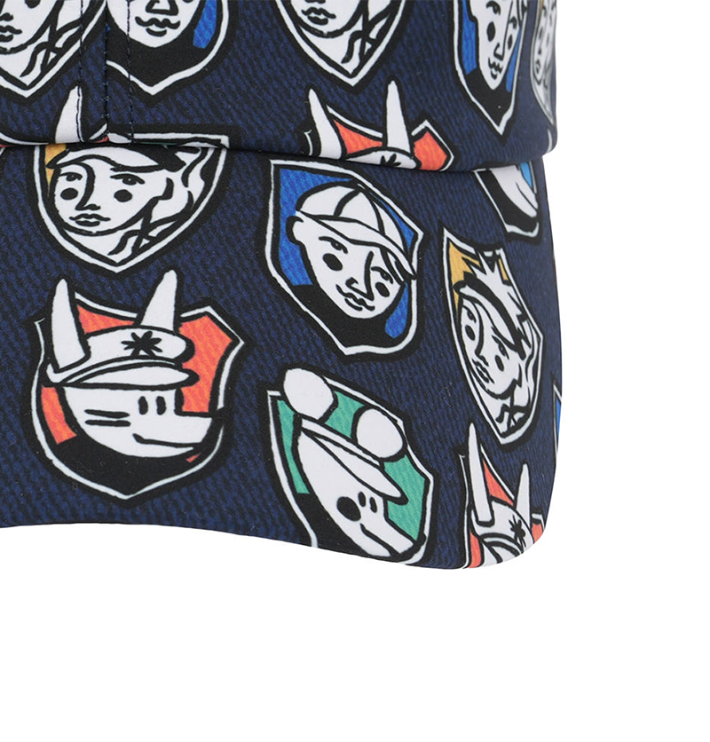 Castelbajac Women's Character Print Basic Sun Cap - Navy