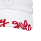 Castelbajac Women's Embroidered Ribbon Sun Cap - White