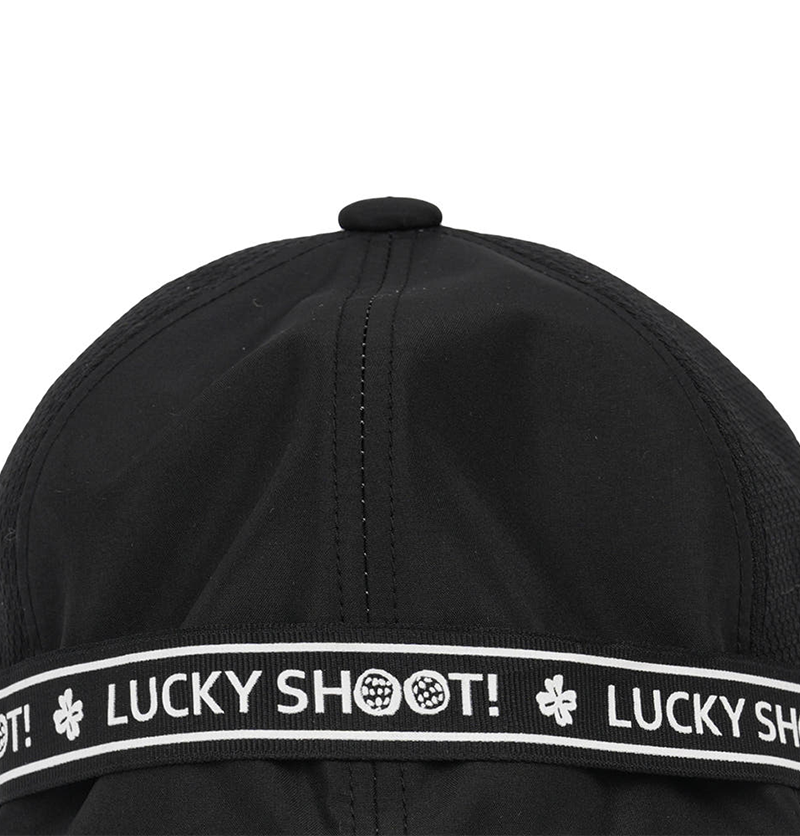 Castelbajac Women's Ribbon Point Mesh Ball Cap - Black