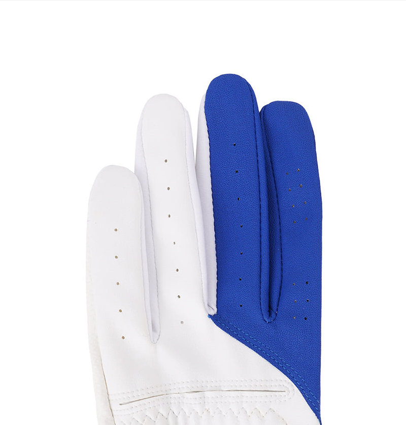 Castelbajac Men's Synthetic Leather Character Gloves - Blue