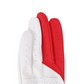 Castelbajac Men's Synthetic Leather Character Gloves - Red