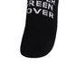 Castelbajac Men's Season Slogan Point Ankle Socks - Black