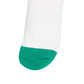 Castelbajac Men's Contrast Accent Long Socks - White