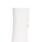 Castelbajac Women's Slogan Point Long Socks - White