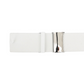 Castelbajac Men's Print Buckle Belt - White