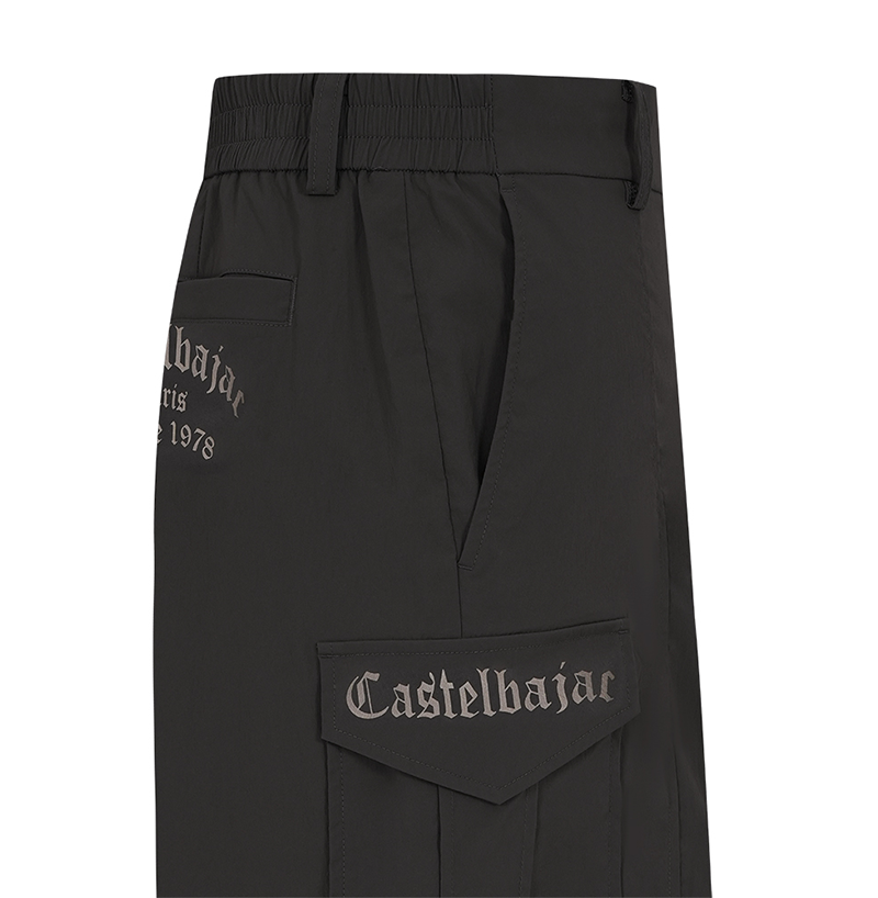 Castelbajac Men's Outpocket 5-part Capsule Line Shorts - 2 Colors