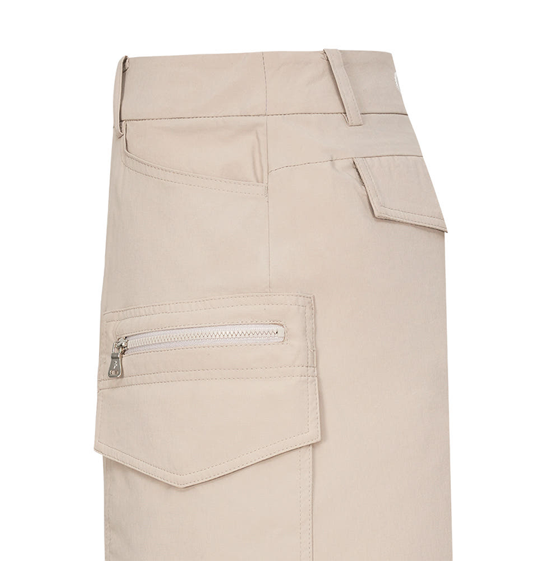 Castelbajac Women's Outpocket Shorts - Beige