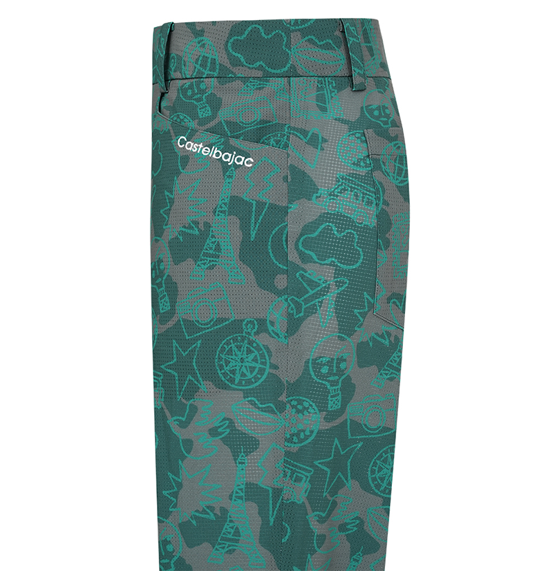 Castelbajac Men's Mesh Pants - 2 Colors