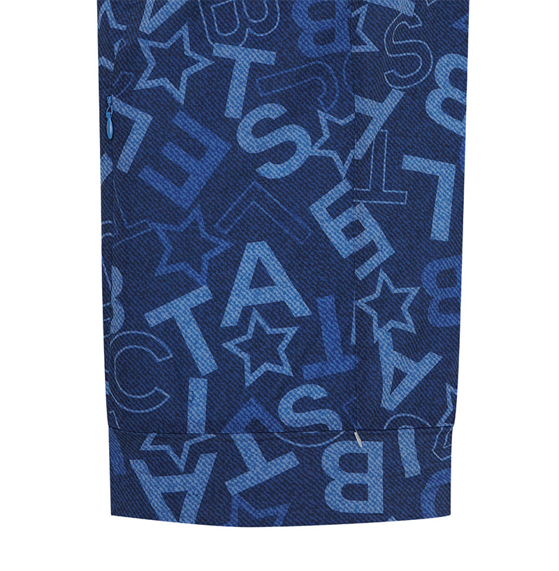 Castelbajac Women's Cool Lettering Pattern T-Shirt - Blue